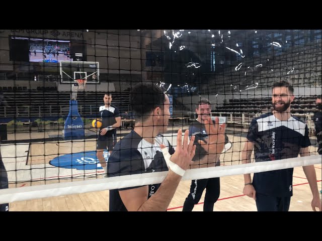 Trentino Volley al lavoro con Covernet, la rete da pallavolo Covid Free