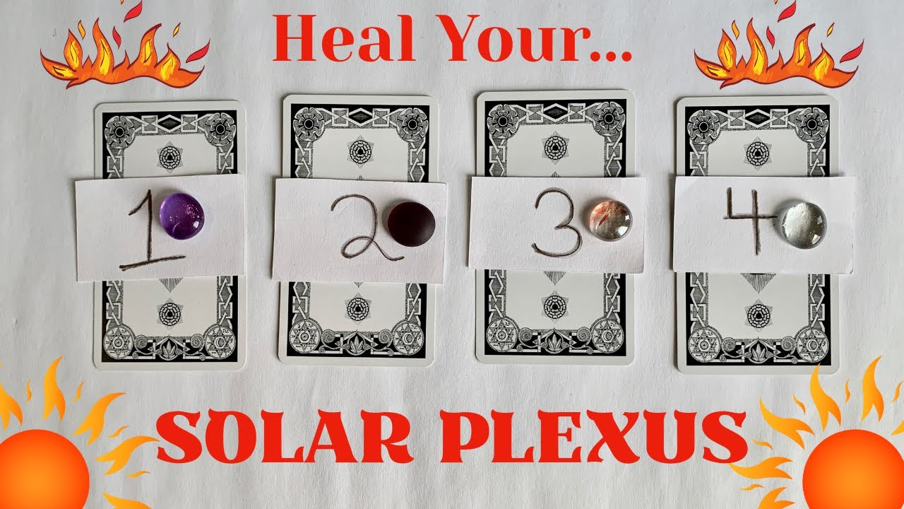 Heal Your Solar Plexus Chakra 🔥pick A Card Tarot Reading Youtube 