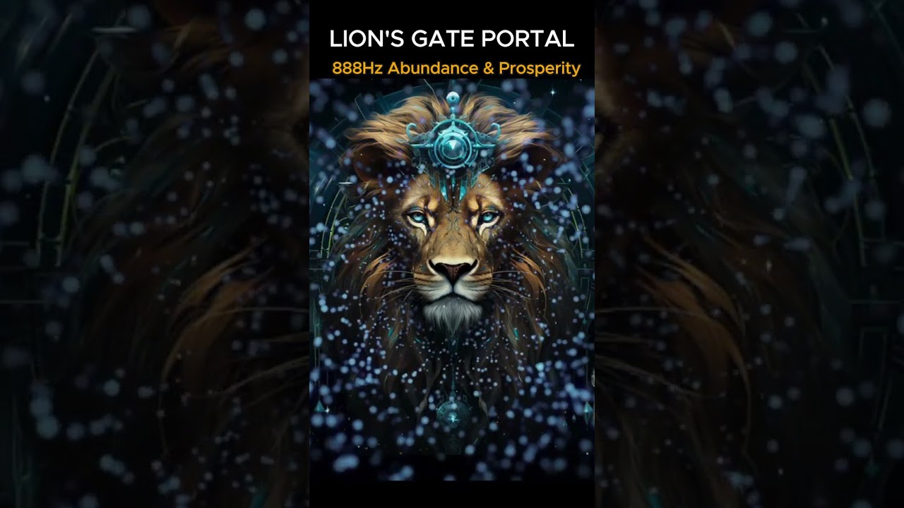 LION'S GATE PORTAL | 888Hz Frequency Prosperity & Abundance Meditation Music
