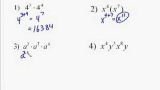 A18.1 Exponent Properties