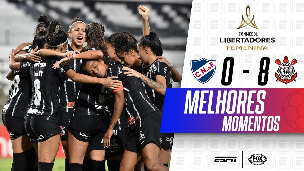 CORINTHIANS ENFIA 8 NO NACIONAL-URU E ESTÁ NA FINAL DA LIBERTADORES FEMININA | MELHORES MOMENTOS