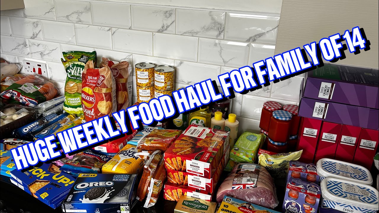 ОГРОМНЫЙ ЗАБОР ПРОДУКТОВ | SAHM | ЕЖЕНЕДЕЛЬНЫЙ ЗАБОР ПРОДУКТОВ ДЛЯ БОЛЬШОЙ СЕМЬИ ИЗ ВЕЛИКОБРИТАНИИ