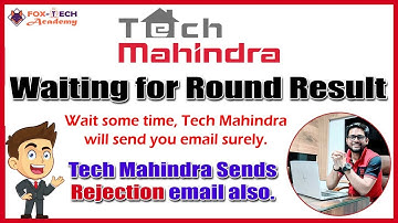 Tech Mahindra Rejection Email | Tech Mahindra First Round Result | Tech Mahindra Result 2021