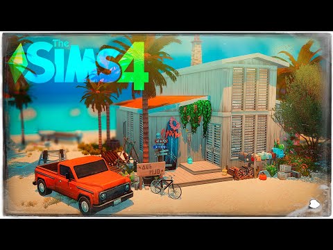 Видео: Я ПОСТРОИЛА ИЗ СТАРОГО ПЛЯЖНОГО ДОМА УЮТНЫЙ МОРСКОЙ КОТТЕДЖ В СИМС 4 - The Sims 4 House Build No CC