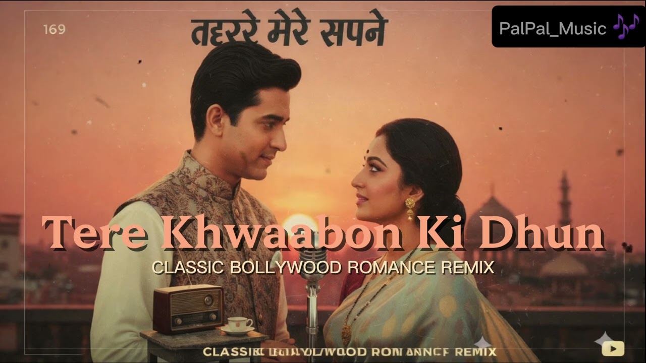 Tere Khwaabon Ki Dhun | 60s 70s Romantic Remix Song | Retro Bollywood Love Song | Classic Hindi 