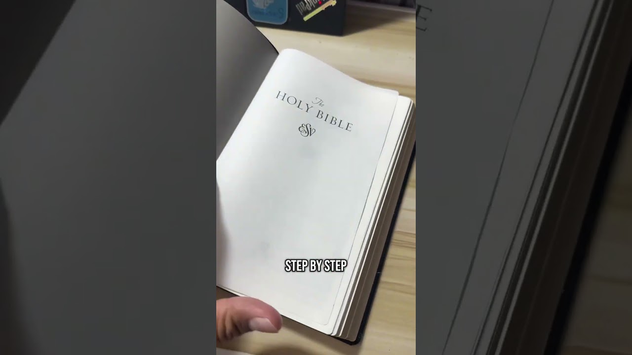 Holy Bible ESV (English Standard Version) with large prints 