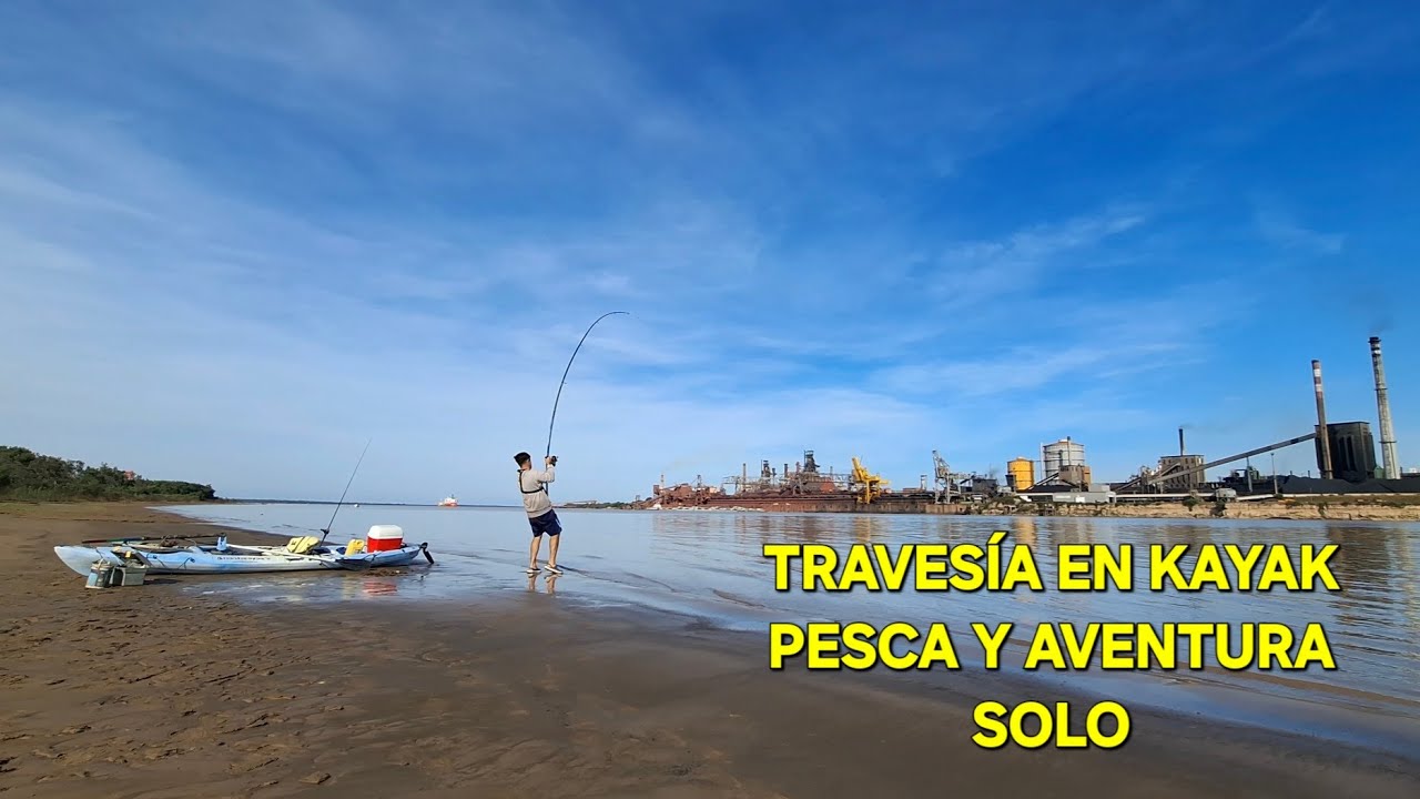TRAVESÍA EN KAYAK, PESCA, COCINA Y AVENTURA SOLO, SAN NICOLÁS DE LOS ARROYOS 🎣
