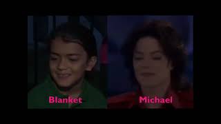 Blanket 'bigi' & Michael Jackson -  like father like son💕💝💗