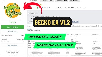 Gecko EA V1.2 | Smart Adaptive Forex Trading Robot MT4