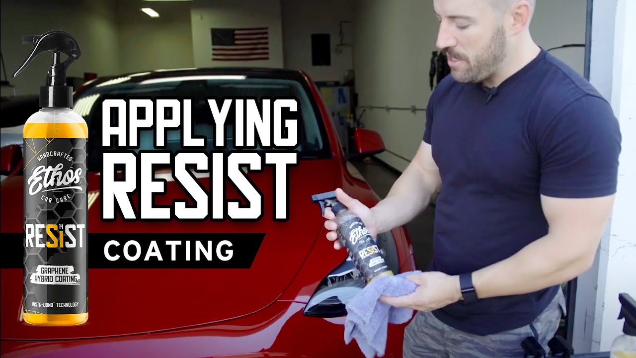 How to Apply Ethos Resist Graphene Ceramic Spray Coating YouTube