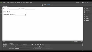 Javascript Alıştırmaları - Form Kullanımı