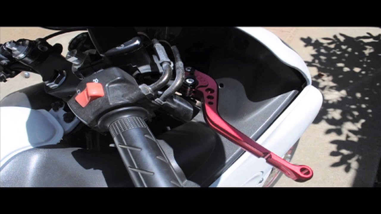 Brake and Clutch Lever Installation (01 F4i) YouTube