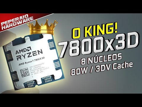 RYZEN 7 7800X3D, the new GAMING KING! Low power and high