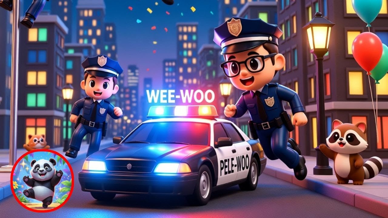“WEE-WOO! Cartoon Police Adventures – Epic Chases & Funny Heroes!”
