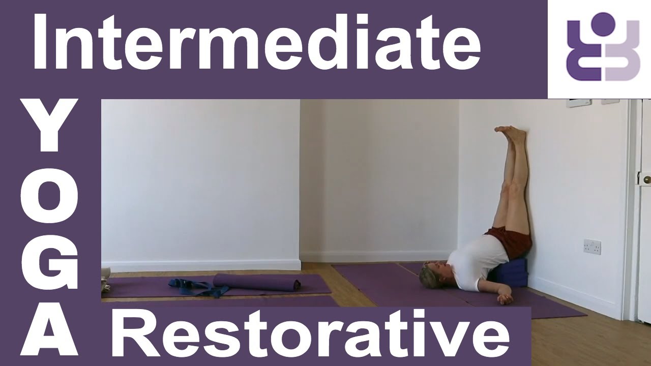 Restorative Yoga to Relax & Renew Your Energy - YouTube