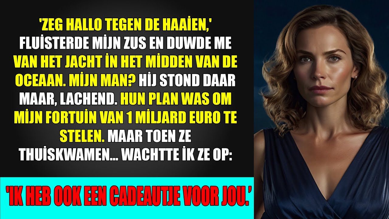 Zus duwde me van een jacht voor €1 miljard. Maar toen ze thuiskwamen, wachtte ik met een 'cadeau'.