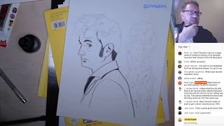 'Clock' - Inktober 2018 Day 14 Livestream