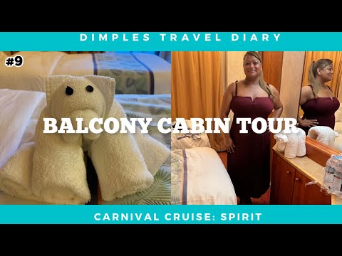 Carnival Spirit 2022: Balcony Cabin 4175 Tour