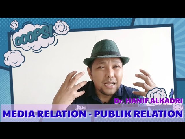 MEDIA RELATION (PUBLIK RELATION)