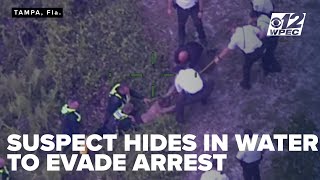 Florida man's water escape ends with arrest