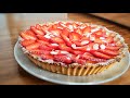 Tarte aux fraises  recette thermomix