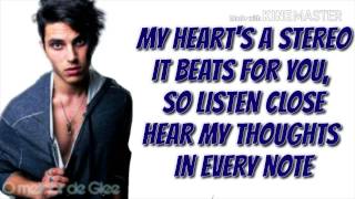 Download Lagu Glee - Stereo Hearts (Lyrics) MP3