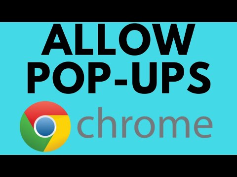 How to Allow Pop-ups in Google Chrome - 2021