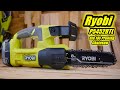 Review Ryobi P5452BTL pruning chainsaw