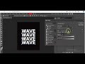 How to create Wavy Text  Effect in Photopea l Photopea Tutorial
