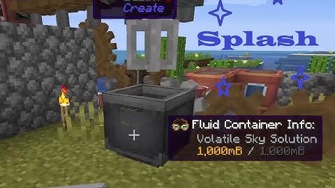 Minecraft Create: Above and Beyond: Skystone Solution