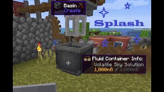 Minecraft Create: Above and Beyond: Skystone Solution