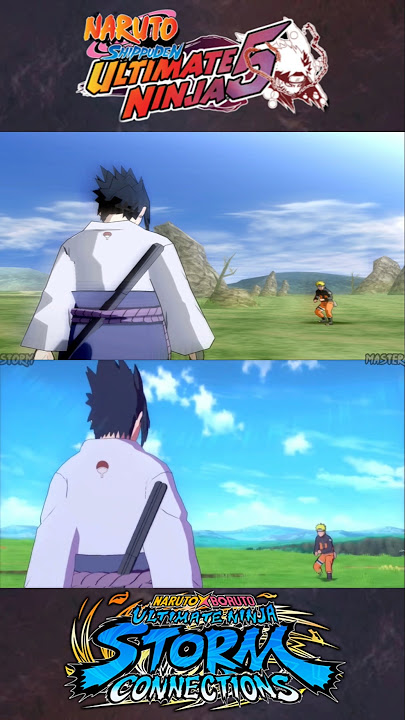 Naruto Storm Connections VS Naruto Ultimate Ninja 5-Sasuke Ultimate Jutsu