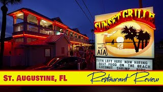 St. Augustine, FL Food Review - Sunset Grille on St. Augustine Beach