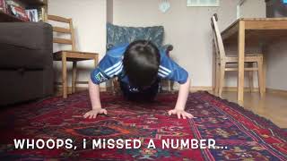 100 push up challenge most in squirrel language