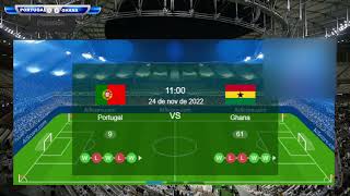 🔴 PORTUGAL VS GHANA - PARTIDO MUNDIAL QATAR 2022 - GRUPO H - NARRACION