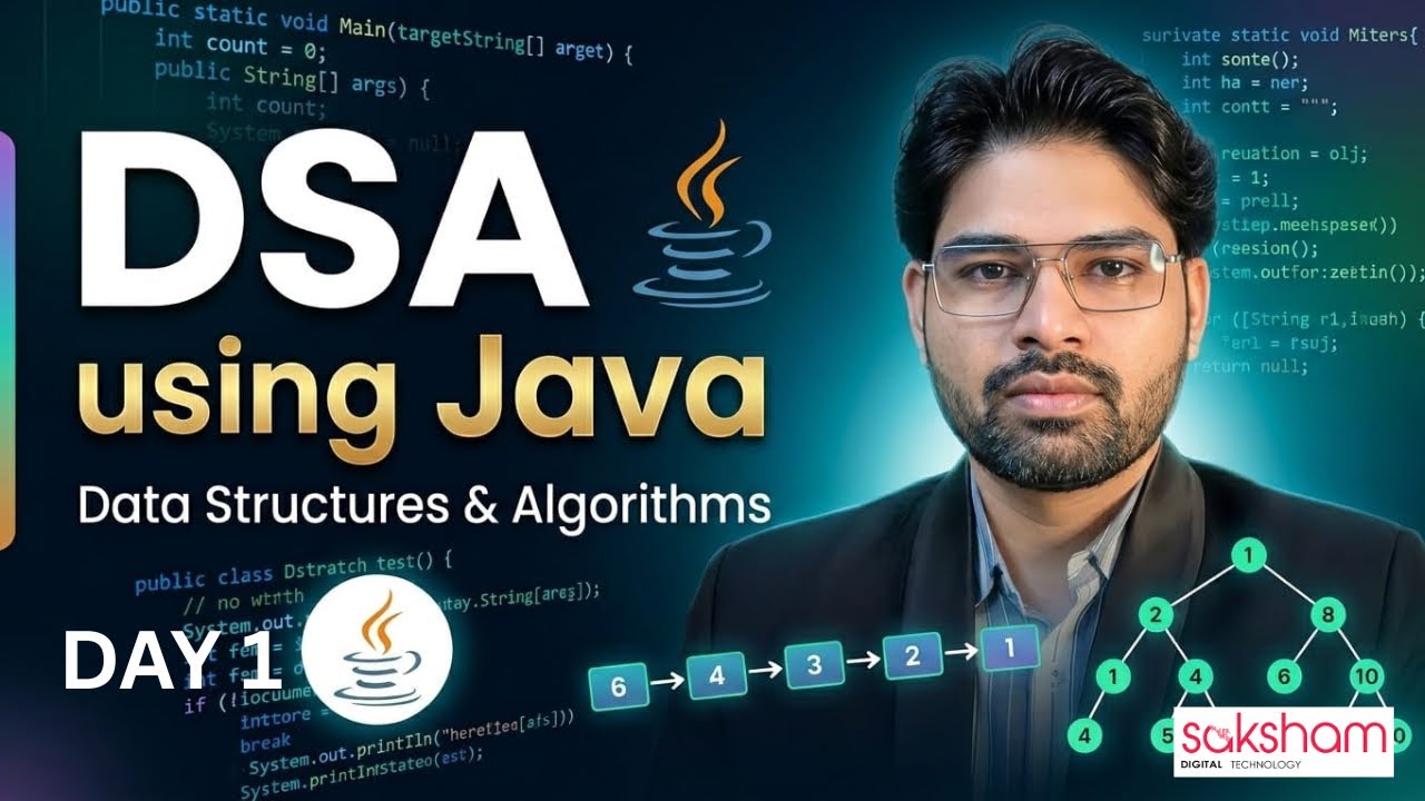 Data Structure Using Java(Day -1) - YouTube