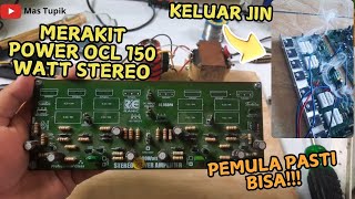 How to assemble Ranic's OCL 150 watt stereo power amplifier
