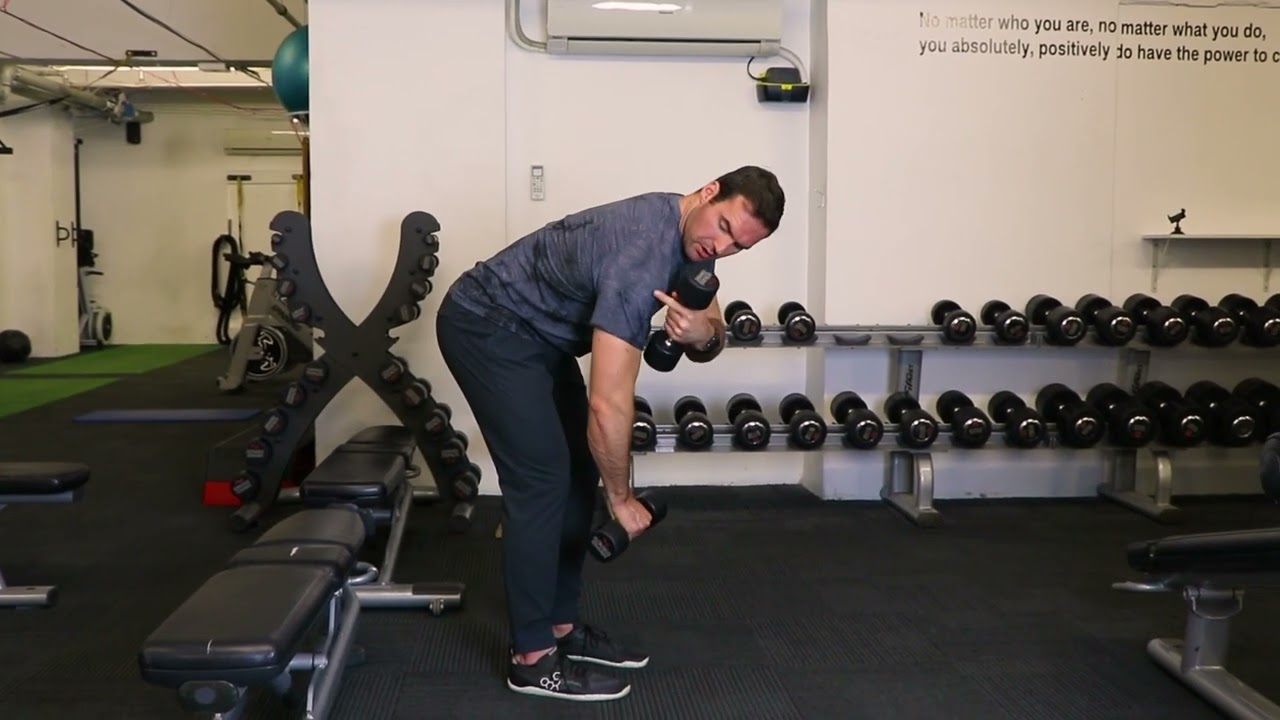 Dumbbell Rear Delt Fly