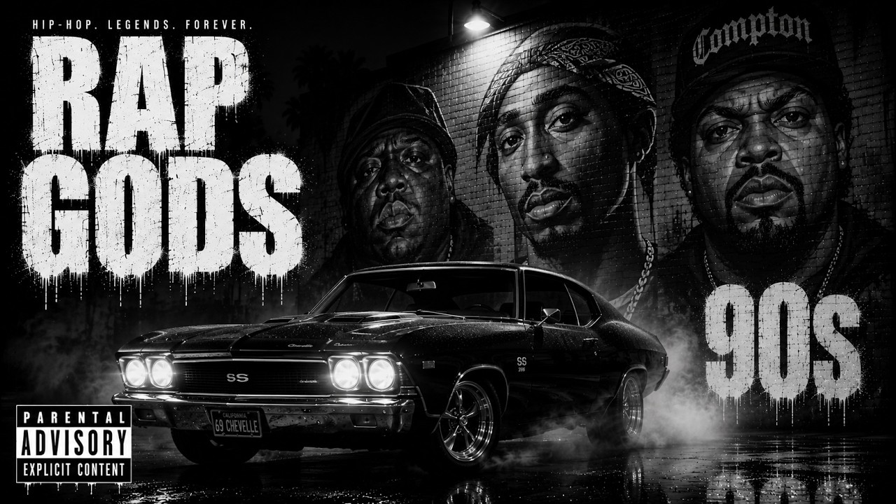 RAP GODS | 90s & 2000s Gangsta Rap Classics 🔥 Golden Era Street