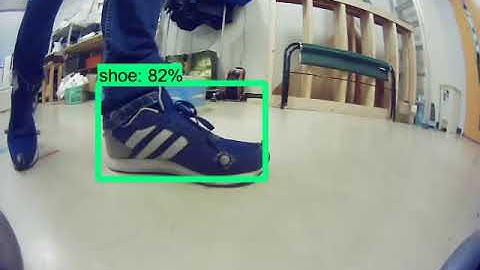 Shoe Detection Using MobileNetv2-SSDLite
