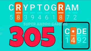 CRYPTOGRAM 305