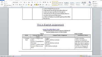 Class 6 assignment questions. First week.