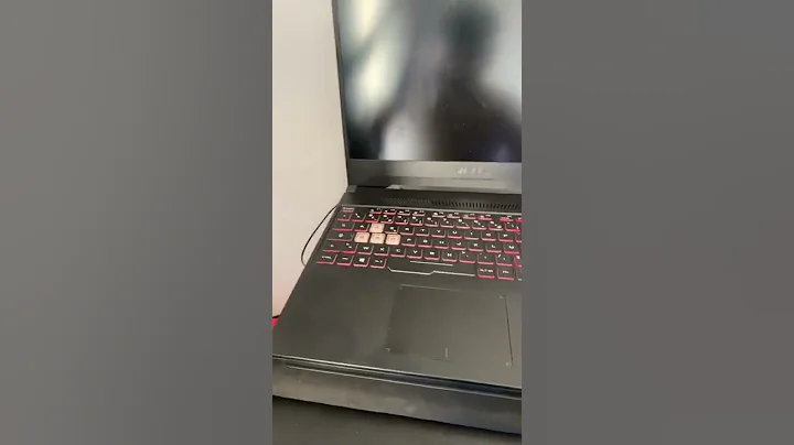 Asus Tuf Gaming Black Screen start up + fan on/off (please help)