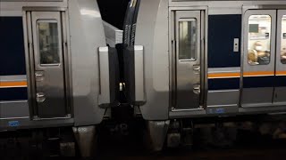 207系Z22編成＋S55編成快速木津行き&207系T24編成＋S63編成快速新三田行き@西宮名塩駅