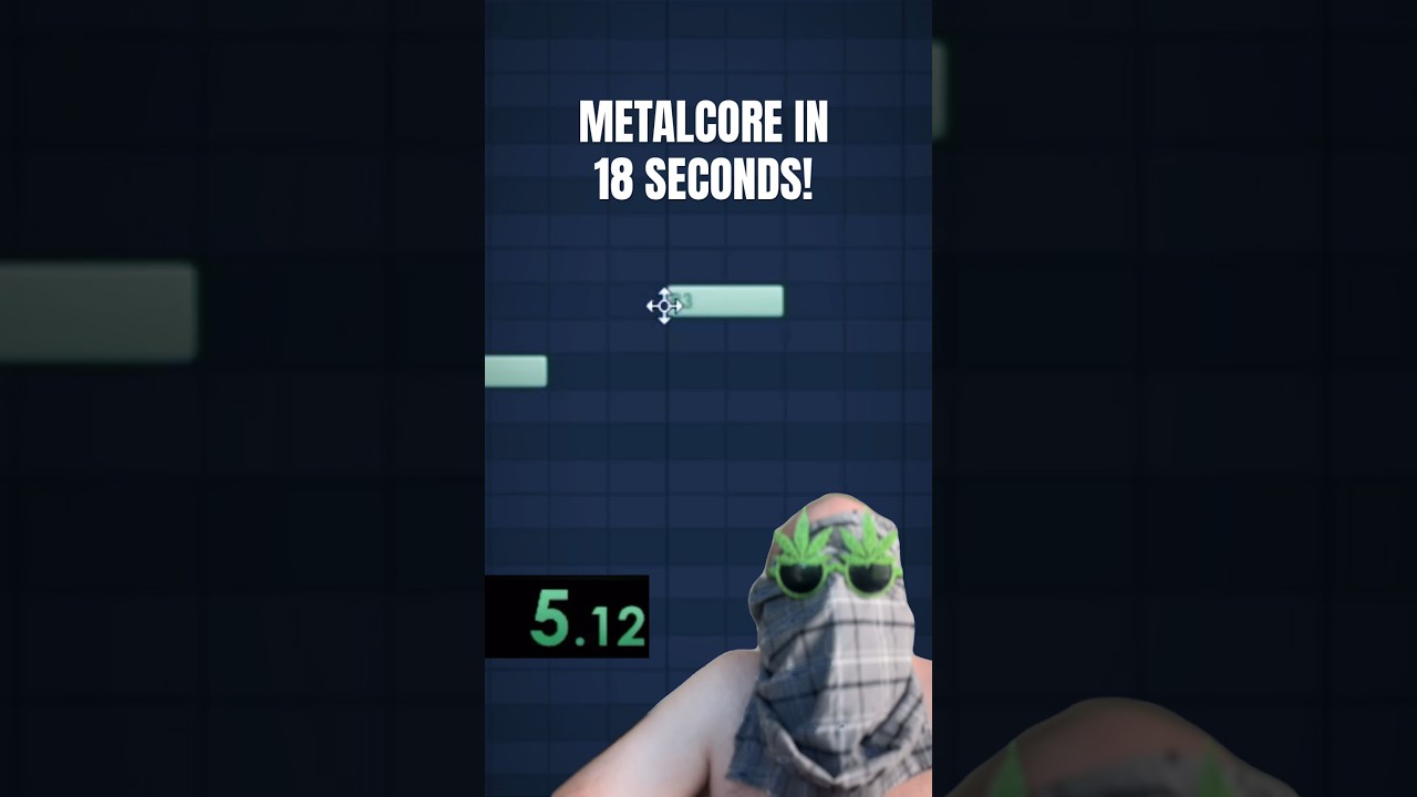 METALCORE IN 18 SECONDS 