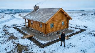 He Dug a Trench Around His Entire Cabin — His Family Survived the Winter That Broke the Valley