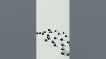 Cannon Explosion - Voxel Block Collapse Animation