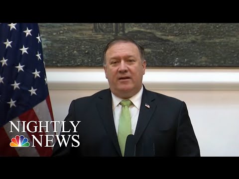 Mike Pompeo Shrugs Off North Korea’s ‘Gangster’ Comment, Claims Progress | NBC Nightly News