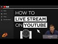 How to Live Stream on YouTube with an IP PTZ Camera