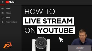 How to Live Stream on YouTube with an IP PTZ Camera screenshot 5